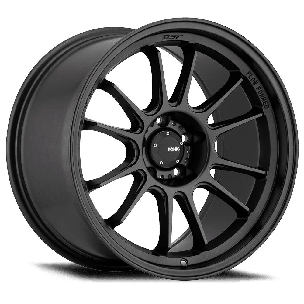 Konig Hypergram (Matte Black & Carbon w/ Machined Lip)