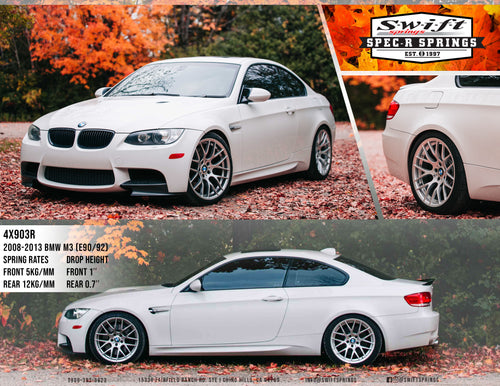 Swift Springs Spec R 2008-13 BMW M3