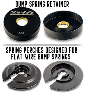 Swift Flate Wire Bump Spring Retainer 2.3